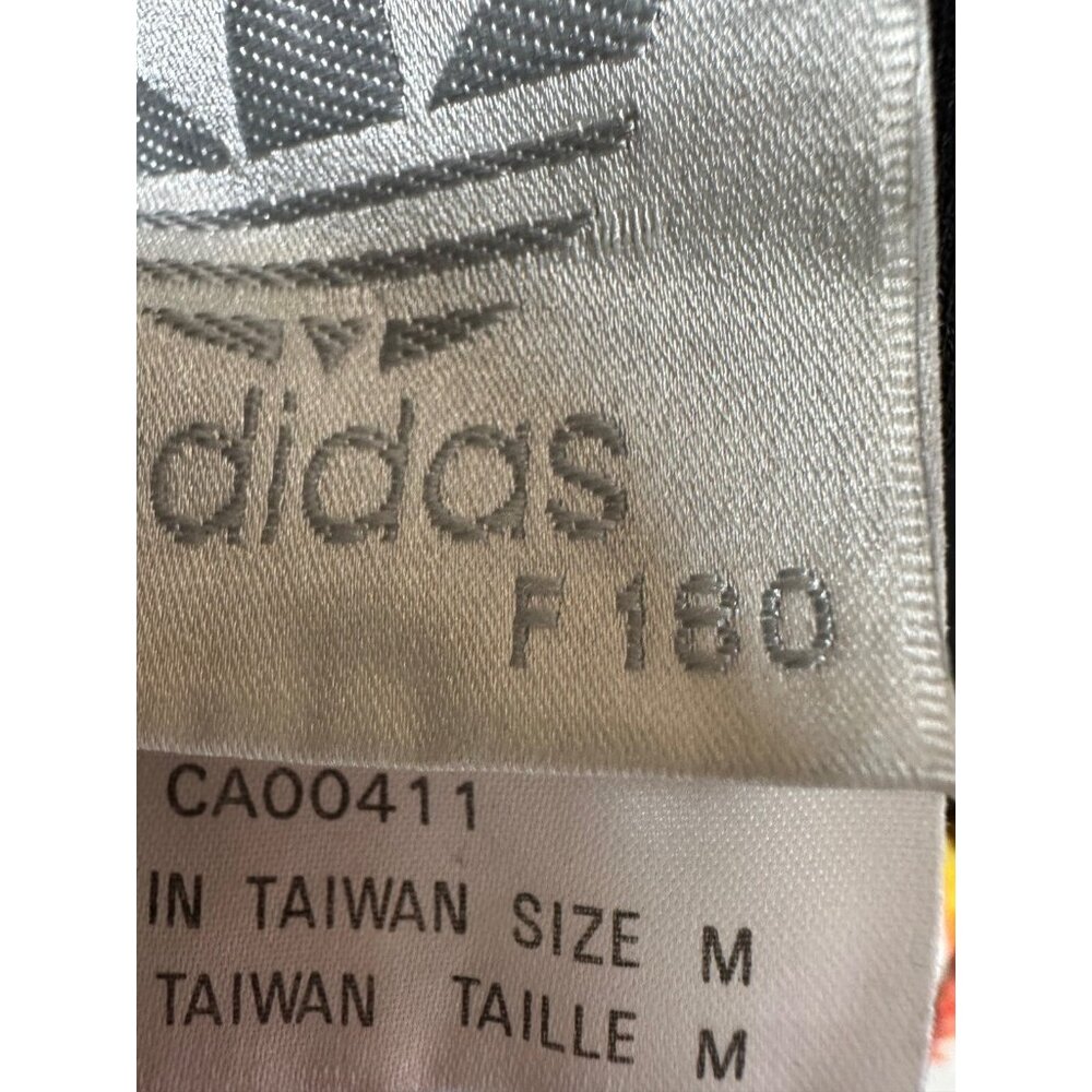 ADIDAS MEN'S SZ MEDIUM LOGO 90'S NYLON JACKET VTG - Picture 3 of 6